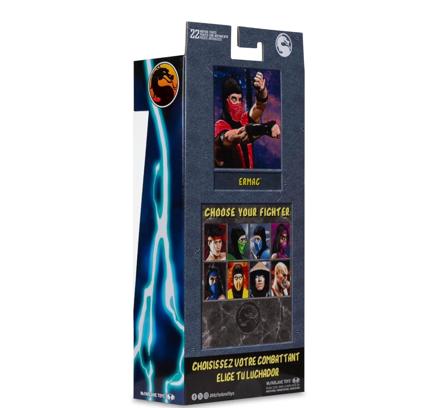 Ermac Figura De Accion Mortal Kombat Klassic Mcfarlane Toys 17 Cm