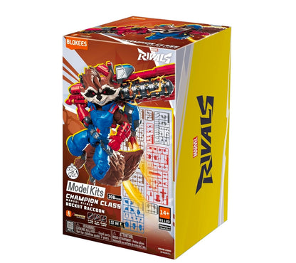 Rocket Raccoon Figura de Accion Marvel Rivals Blokees Champion Class 14 Cm