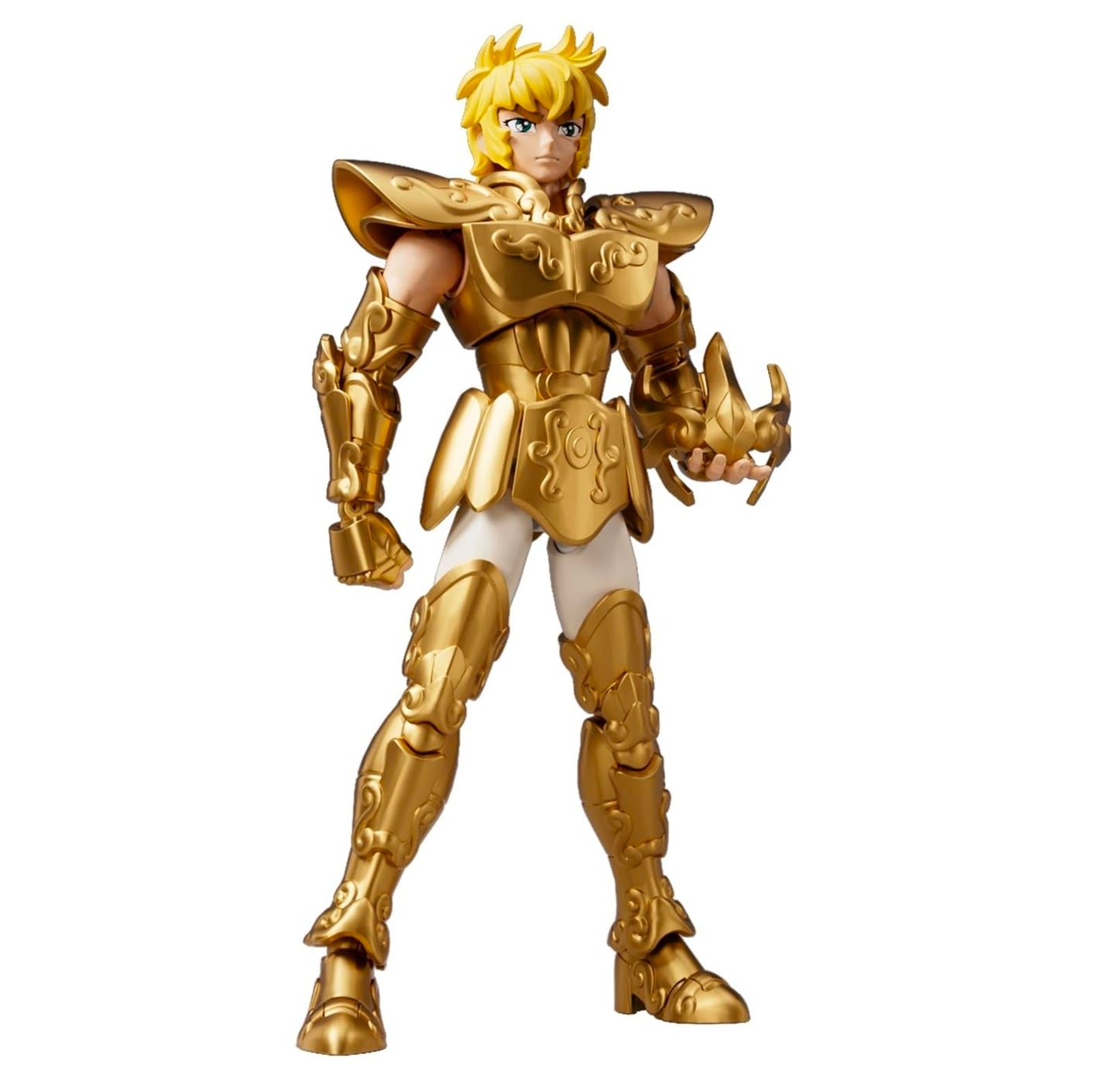 Leo Aiolia Figura de Accion Saint Seiya Model Kit Champion Class Blokees 14 Cm