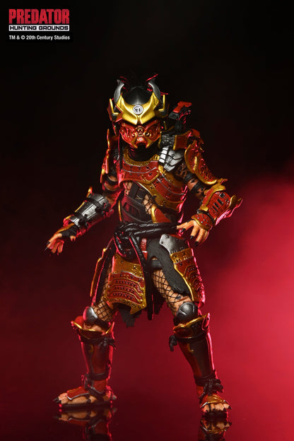Samurai Predator Figura de Accion Predator Hunting Grounds Neca Ultimate 21.5 cm