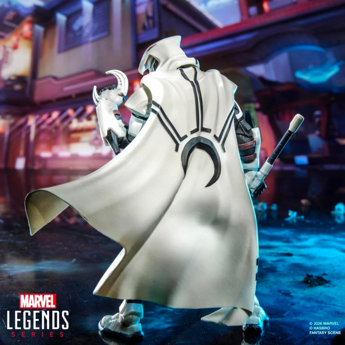 Moon Knight Figura de Acción Rivals Marvel Legends 16 Cm