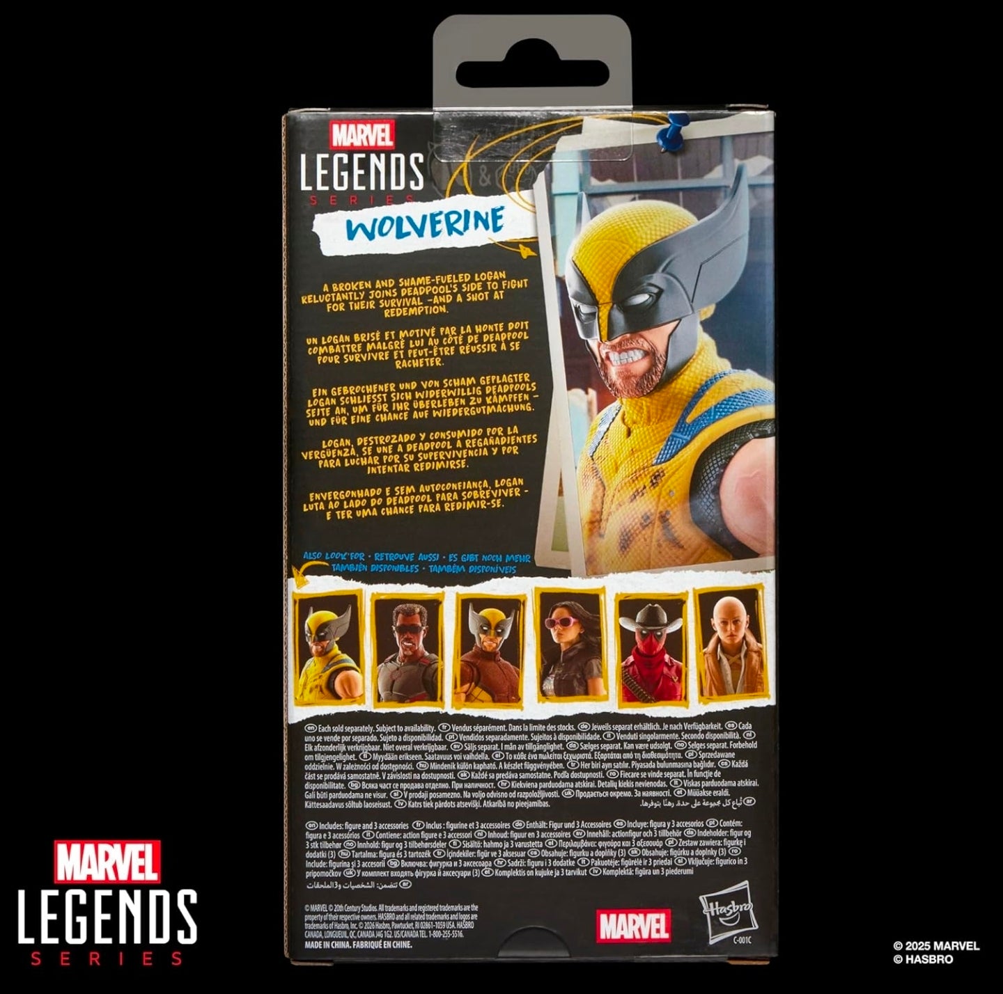 Wolverine Battle Damaged Figura de Accion Deadpool & Wolverine MCU Marvel Legends 16 Cm