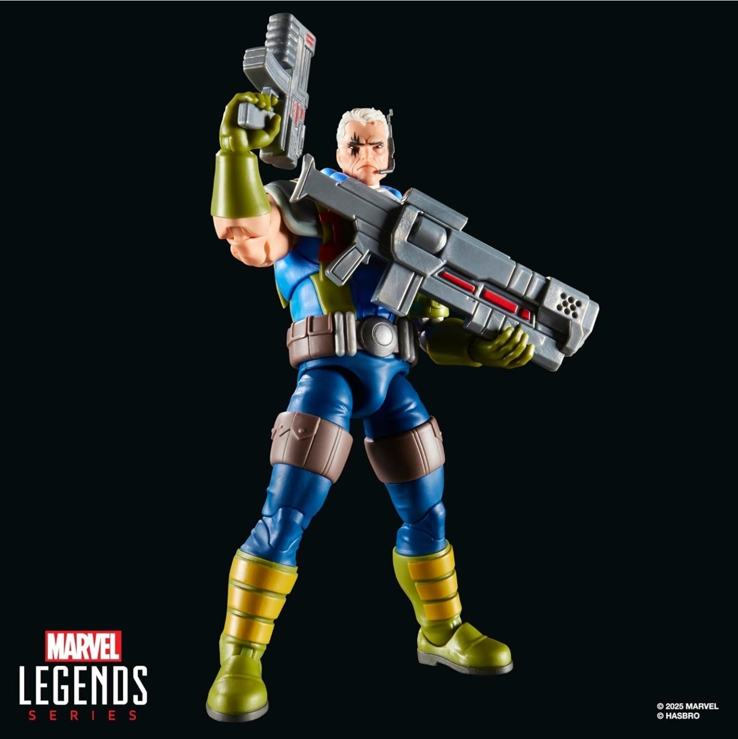 Cable Figura de Acción Xmen 97 Marvel Legends 17cm