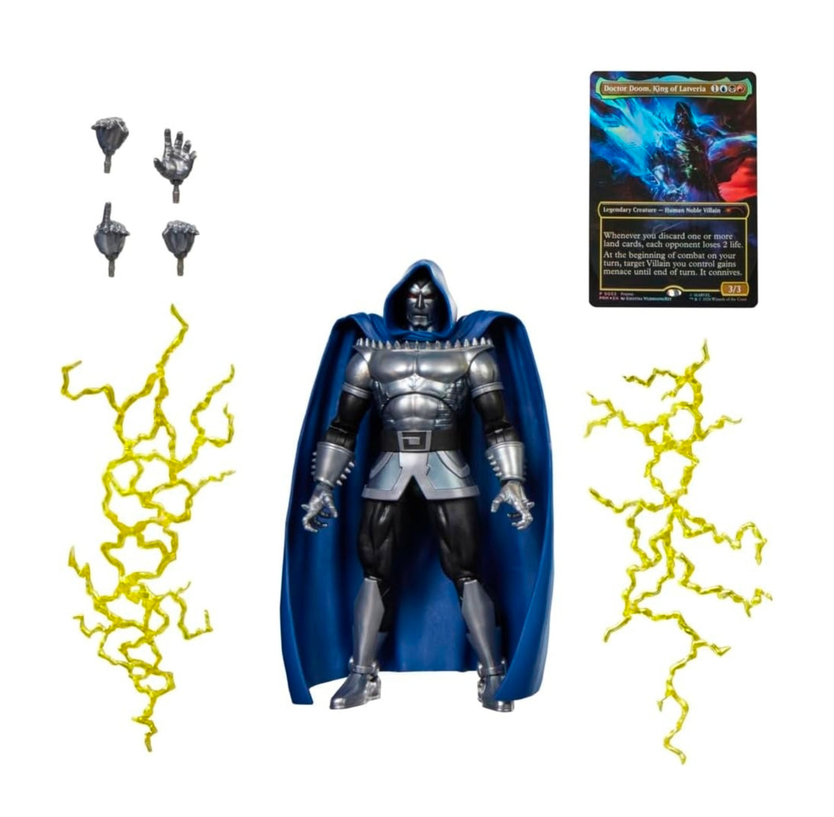 Dr Doom 2099 Figura de Accion Magic The Gathering Marvel Legends 17cm