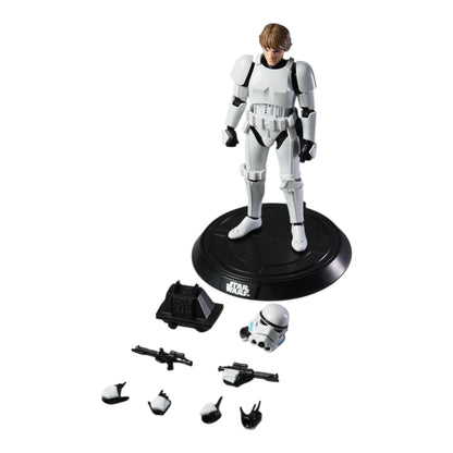 Luke Skywalker Disfraz Stormtrooper Figura de Accion Star Wars A New Hope Blokees Champion Class 15 Cm