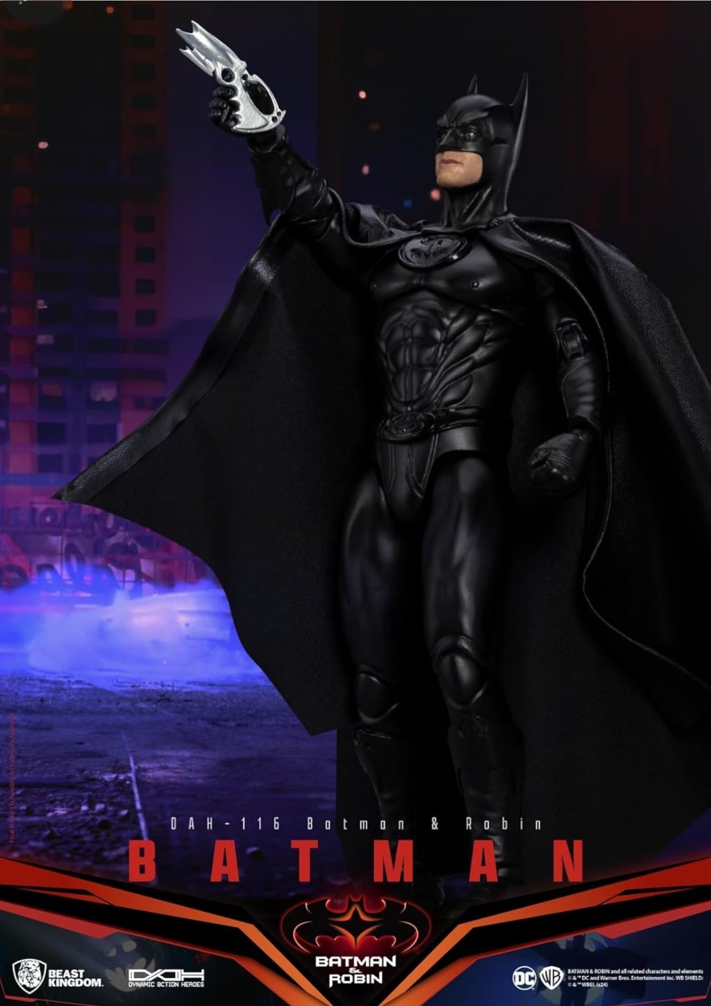 Batman Clooney Figura de Accion Batman & Robin 1997 Beast Kingdom DAH 116