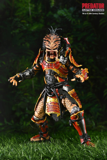 Samurai Predator Figura de Accion Predator Hunting Grounds Neca Ultimate 21.5 cm