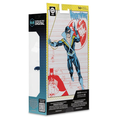 Nightwing Figura de Accion Teen Titans DC Mcfarlane Toys Digital 18cm