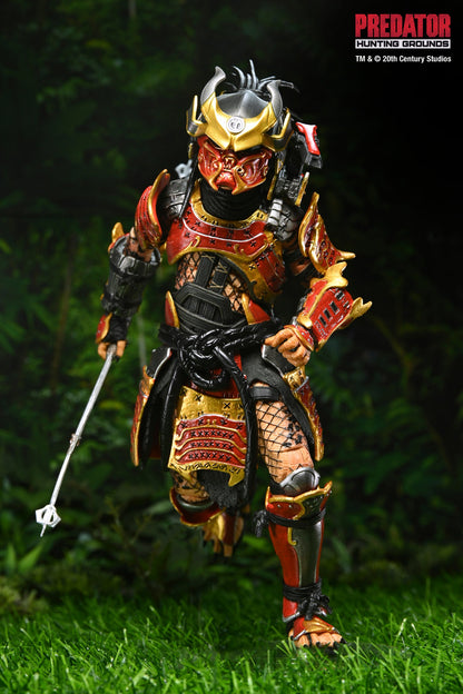Samurai Predator Figura de Accion Predator Hunting Grounds Neca Ultimate 21.5 cm