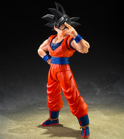 Son Goku The Kind Hearted Saiyan Figura De Acción Dragon Ball Z Sh Figuarts Bandai 15 Cm