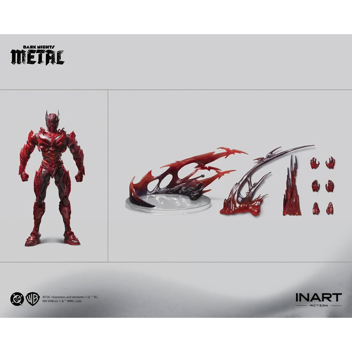 Batman The Red Death Figura de Accion Dark Nights Metal Inart 17 cm
