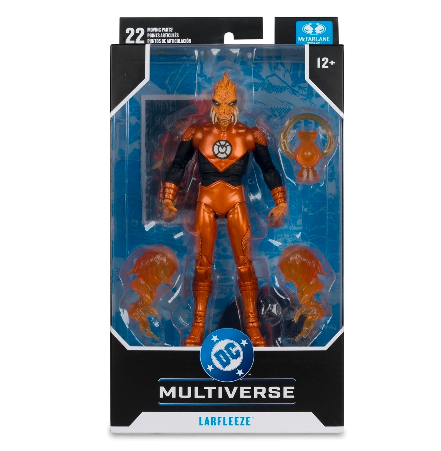 Larfleeze Figura de Accion Agent Orange DC Classic Mcfarlane Toys 17cm