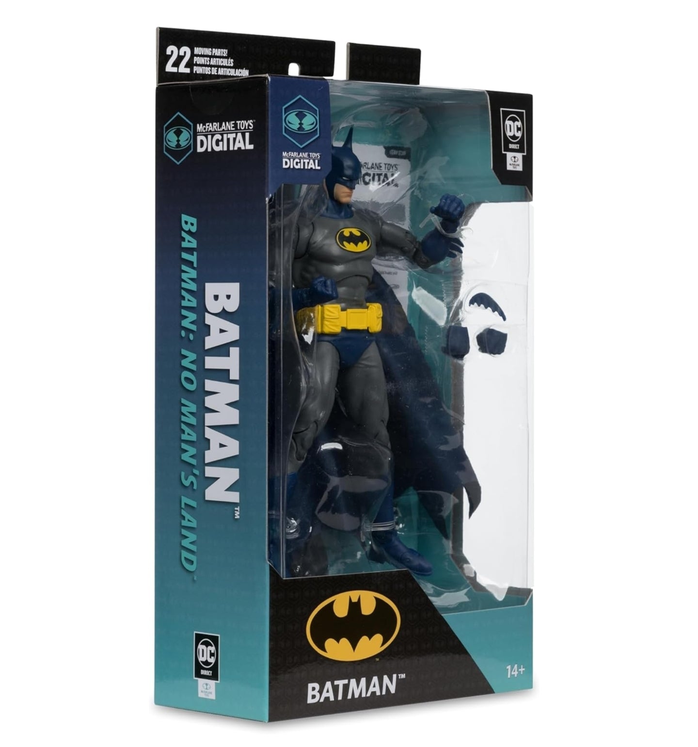Batman Figura de Accion No Man's Land DC Mcfarlane Toys Digital 18cm