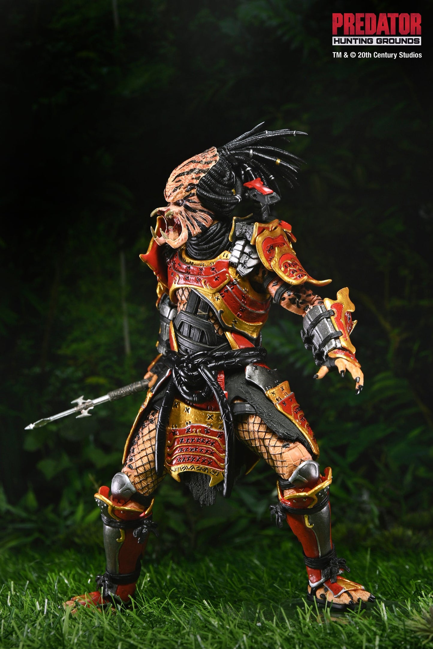 Samurai Predator Figura de Accion Predator Hunting Grounds Neca Ultimate 21.5 cm