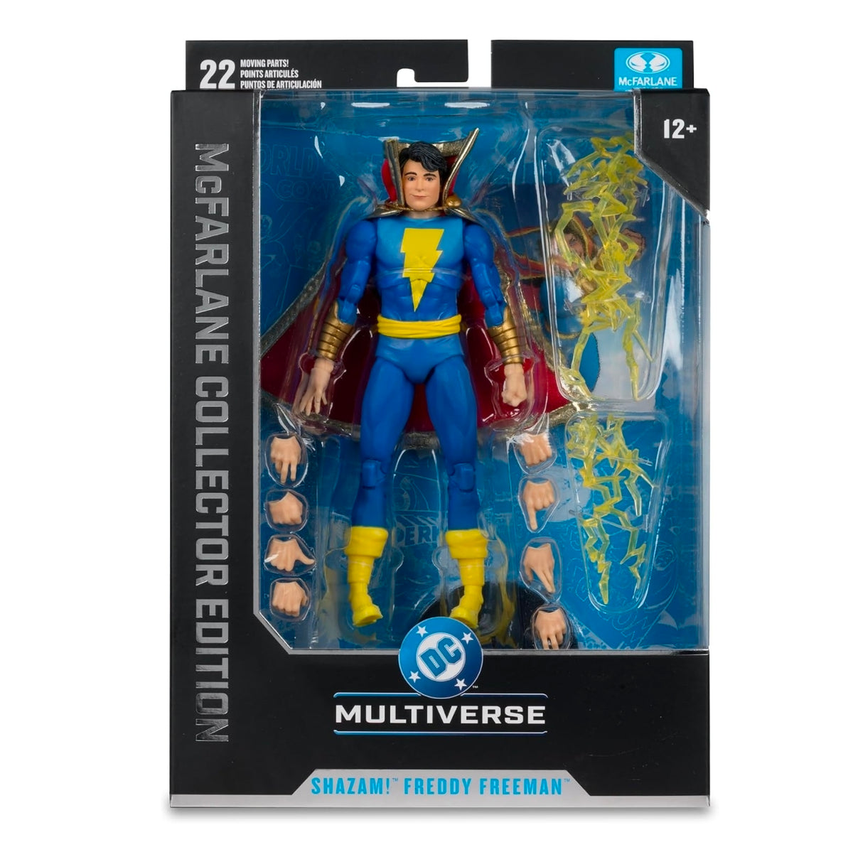 Shazam Freddy Freeman Figura De Acción Collector Edition Mcfarlane 17 Cm