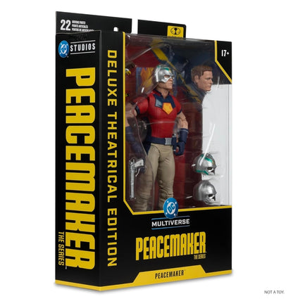 Peacemaker Figura de Accion DC Studios Mcfarlane Toys Theatrical Edition 18 Cm