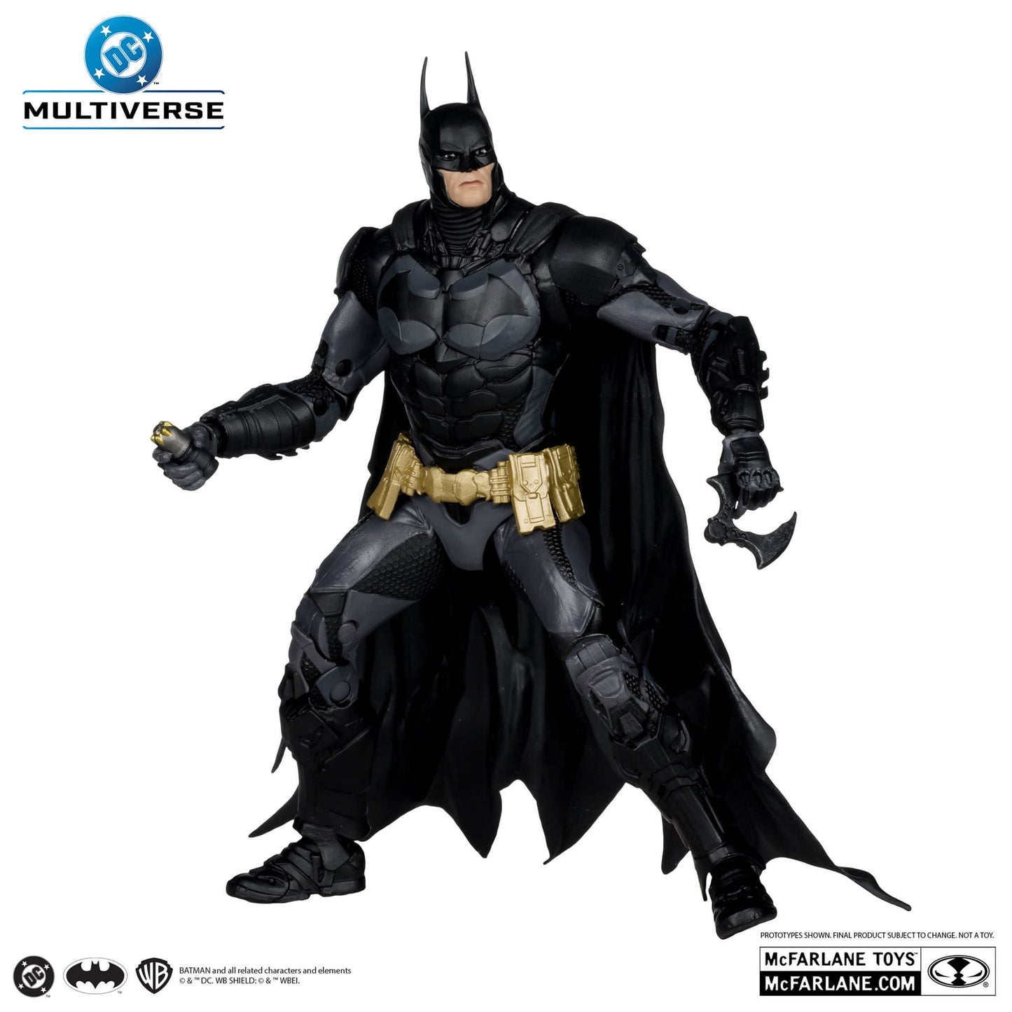 Batman Figura De Acción Arkham Knight Definitive Dc Multiverse Mcfarlane Toys 18 cm