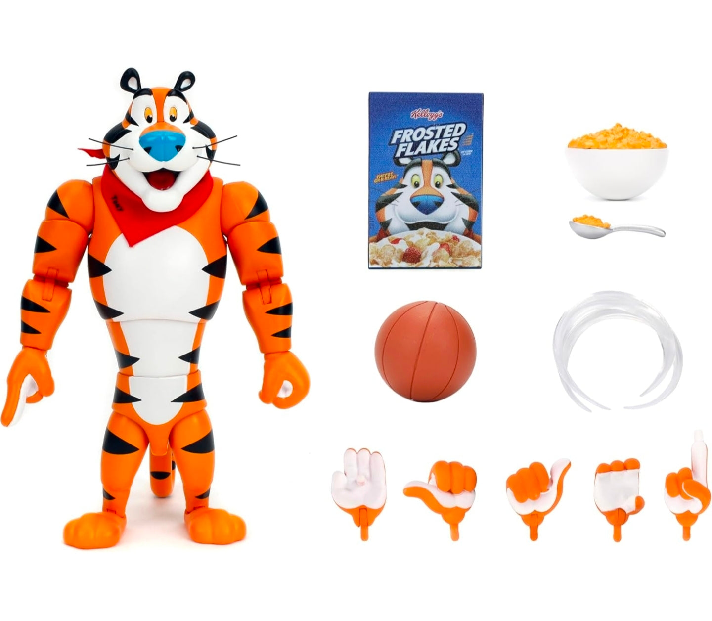 Tony The Tiger Figura de Accion Frosted Flakes Kellog's Jada Toys 17 Cm