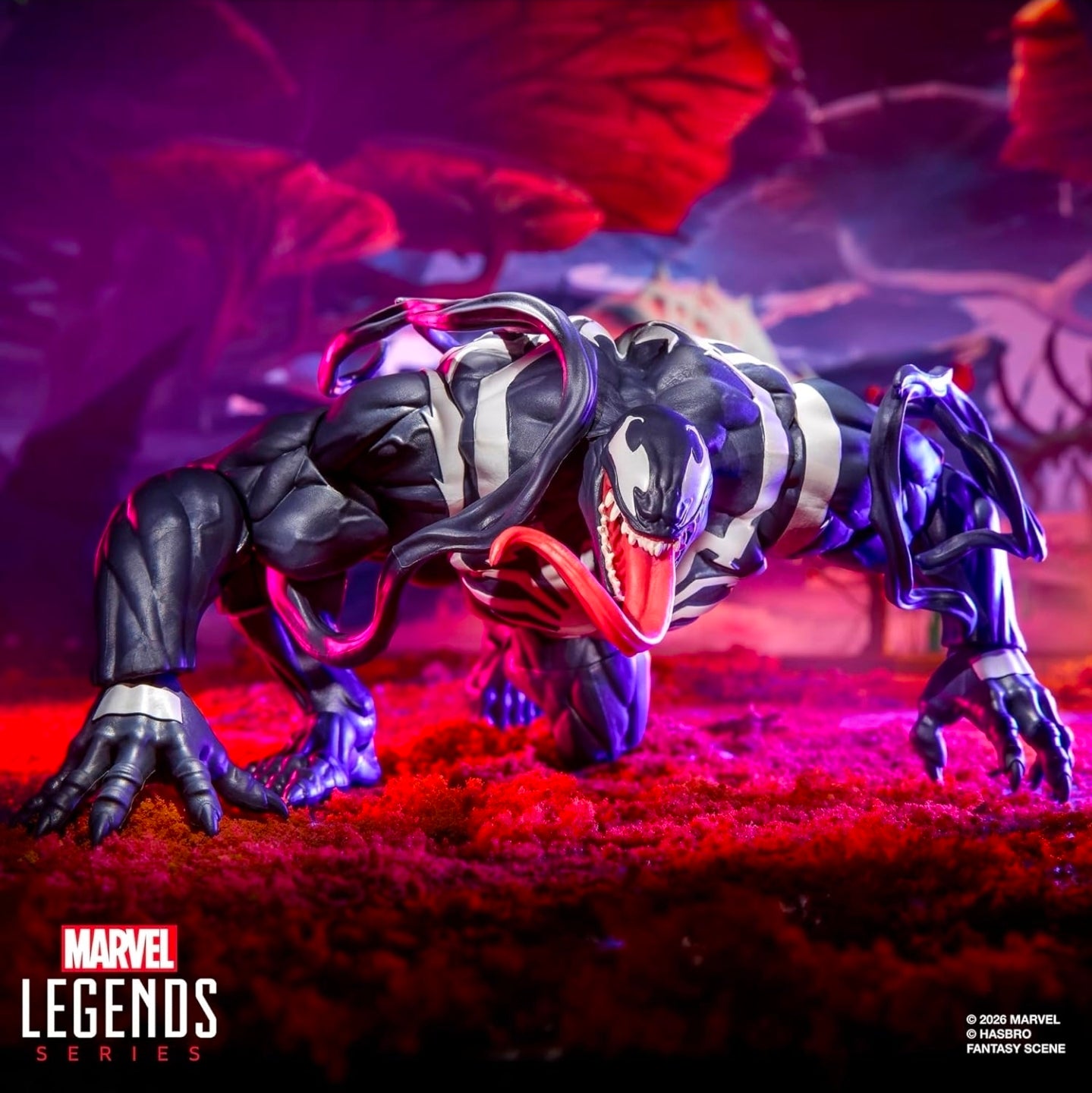 Venom & Jeff The Land Shark 2 Pack Figuras de Acción Marvel Rivals Marvel Legends 20 Cm