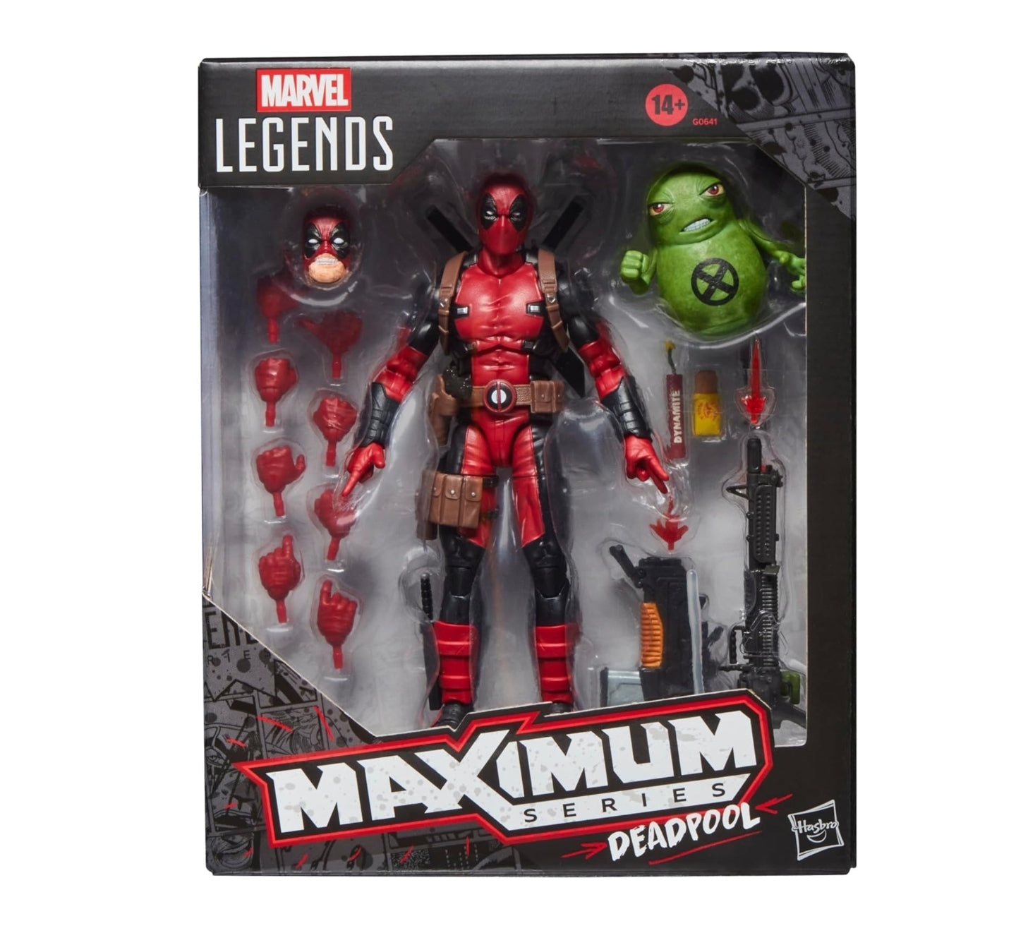 Deadpool Figura de Acción Maximum Series Marvel Legends 16 Cm