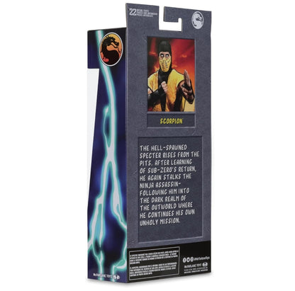 Scorpion Figura de Accion Mortal Kombat Klassic Mcfarlane Toys 17cm