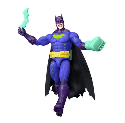 Batman Jokerized Figura De Accion Super Villains DC Premier Mattel 16 Cm