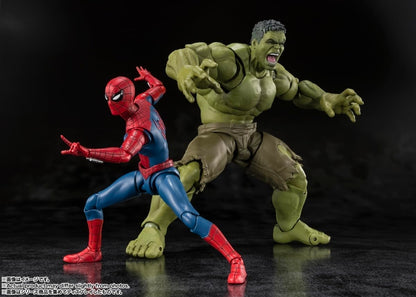 Spiderman Figura De Accion Brand New Day UCM Sh Figuarts Bandai 15 Cm
