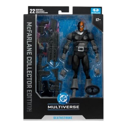 Deathstroke The Terminator Figura De Acción DC Collector Edition Dc Multiverse McFarlane Platinum Edition 18 Cm