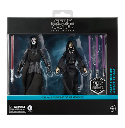 Darth Nihilus & Darth Traya Pack Figuras Star Wars KOTOR 2 Black Series 15 Cm