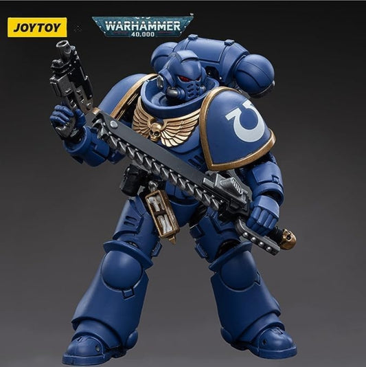 Ultramarines Intercessor Figura de Accion Warhammer 40k JoyToy 12cm