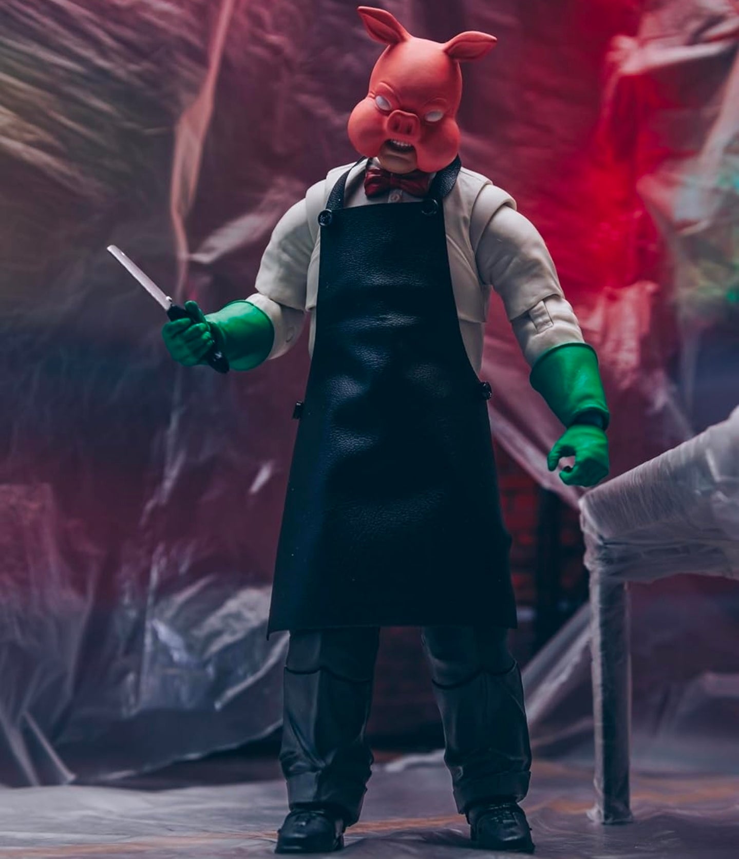 Professor Pyg Figura de Accion Batman DC Multiverse Mcfarlane Toys 17 Cm