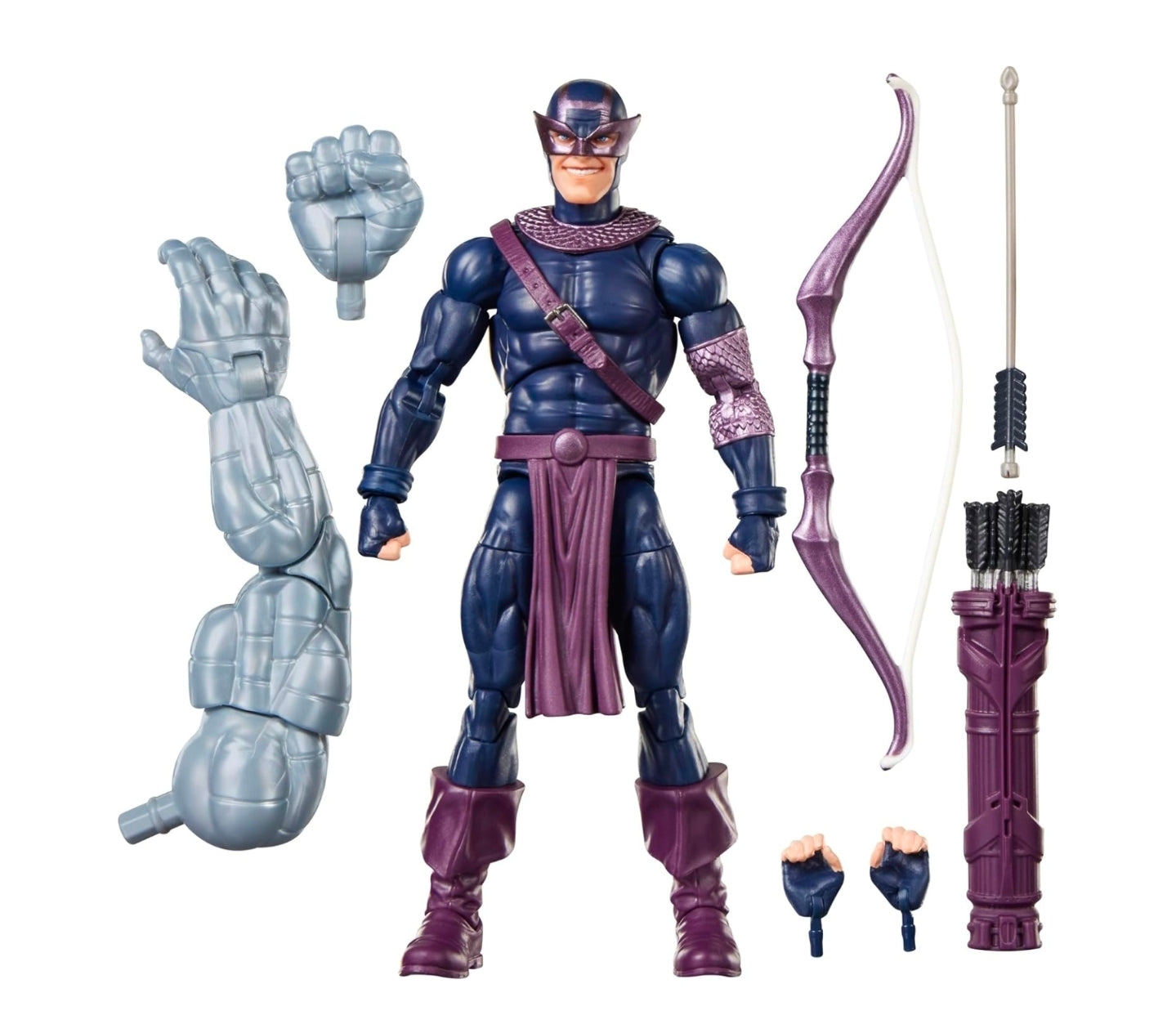 Dark Avengers Hawkeye Figura de Acción Marvel Legends 16 cm Baf Marvel's Box
