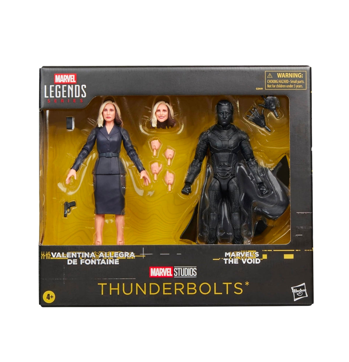 Valentina Allegra De Fontaine & The Void 2 Pack Figuras de Accion Thunderbolts Marvel Legends