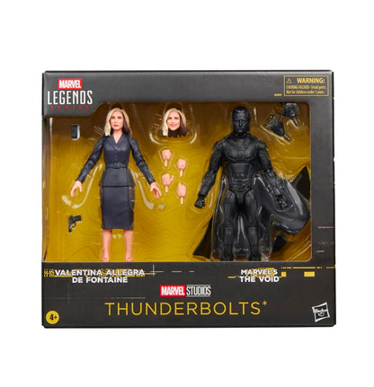 Valentina Allegra De Fontaine & The Void 2 Pack Figuras de Accion Thunderbolts Marvel Legends