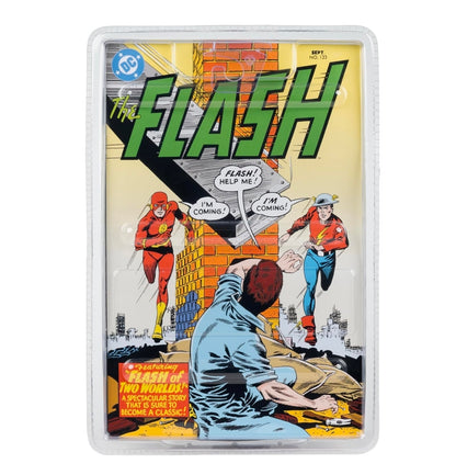 The Flash Barry Allen Figura de Accion DC Comics #123 Mcfarlane Page Punchers 17 cm