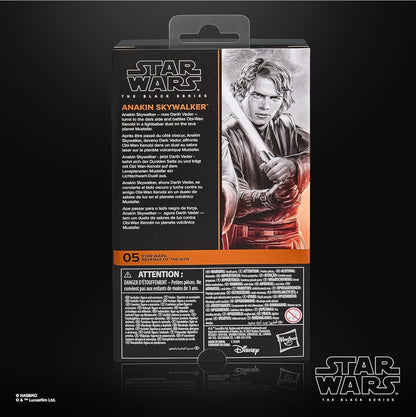 Anakin Skywalker Figura de Accion Star Wars Revenge Of The Sith Black Series 16cm