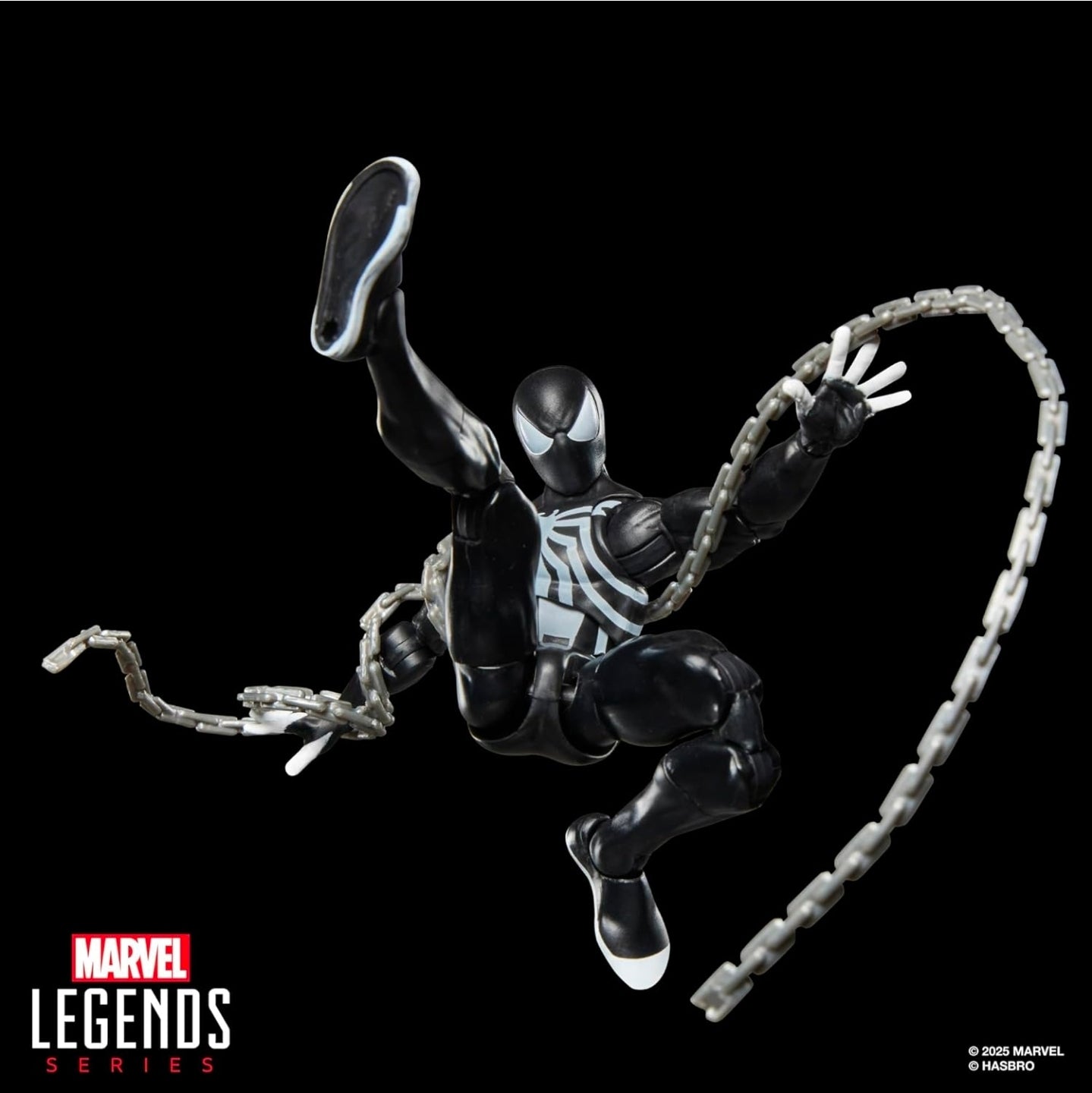 Spider Venom Figura de Acción Spiderman Marvel Legends Retro 15 Cm