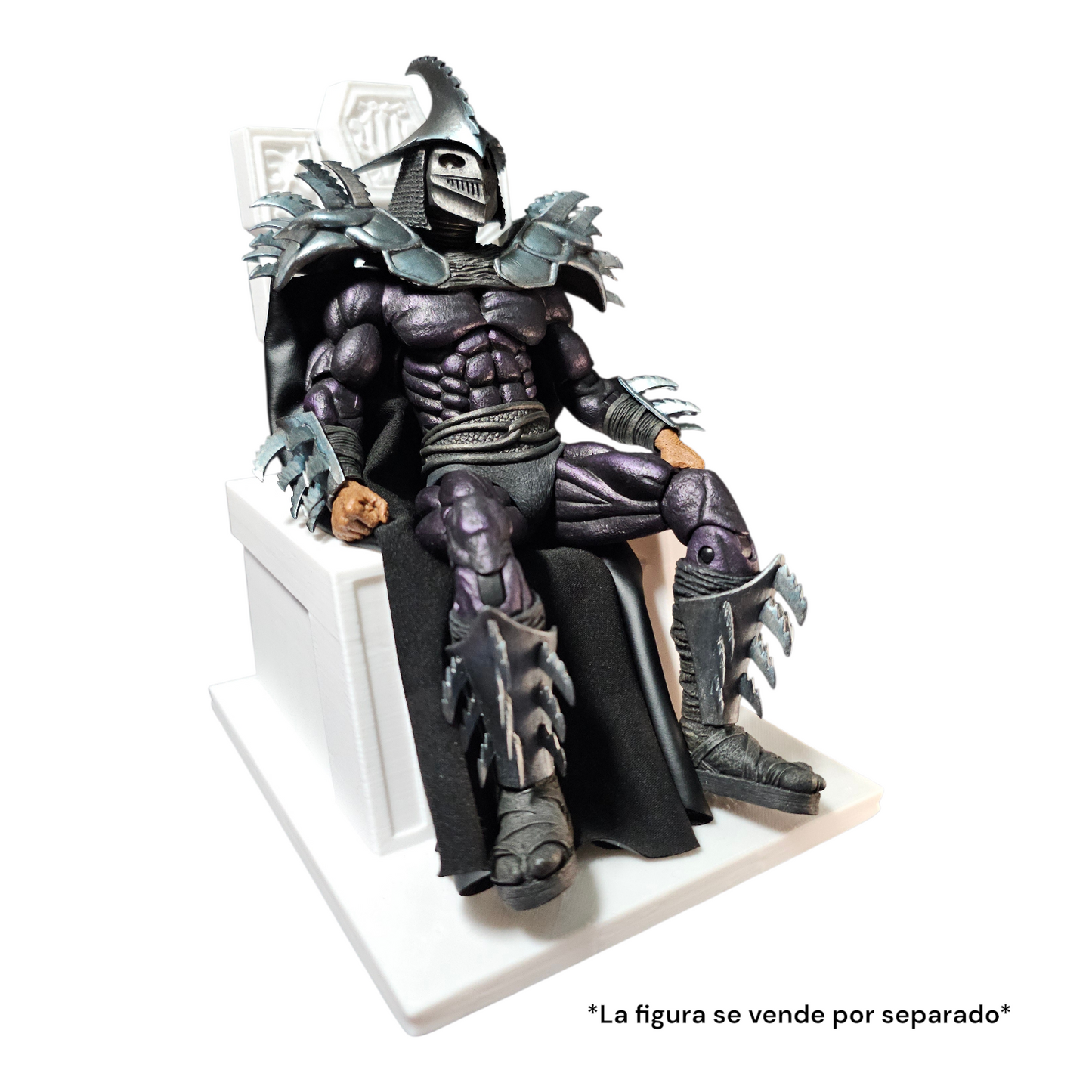 Trono Poseidon Blanco para Figuras de Acción 1/12, 1/10 y 1/9 Saint Seiya, Marvel, DC, Etc.