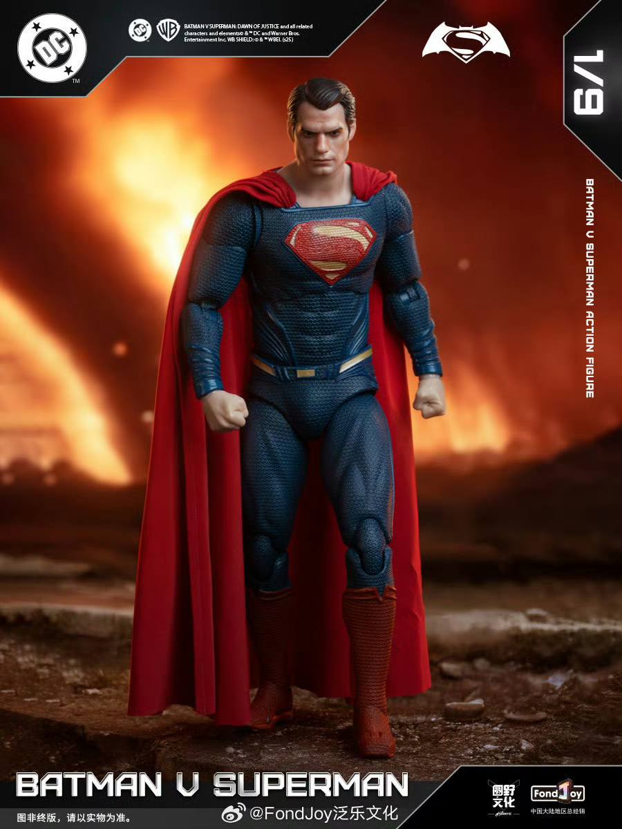 Batman V Superman 2 Pack Figuras De Accion BVS Dawn Of Justice Fondjoy 19 Cm