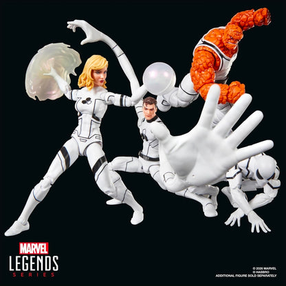 The Thing & Invisible Woman Pack Figuras de Acción Future Foundation Fantastic 4 Marvel Legends 17 Cm