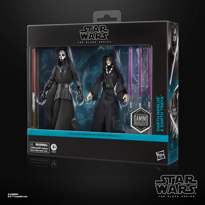 Darth Nihilus & Darth Traya Pack Figuras Star Wars KOTOR 2 Black Series 15 Cm