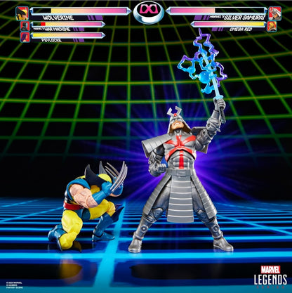 Wolverine Vs Silver Samurai 2 Pack Figuras Gamerverse Marvel Legends 16cm