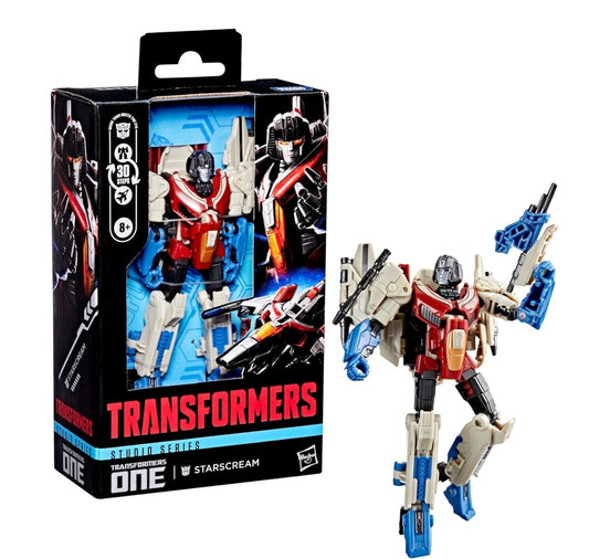 Starscream Figura de Accion Transformers One Studio Series Deluxe Class 14 cm