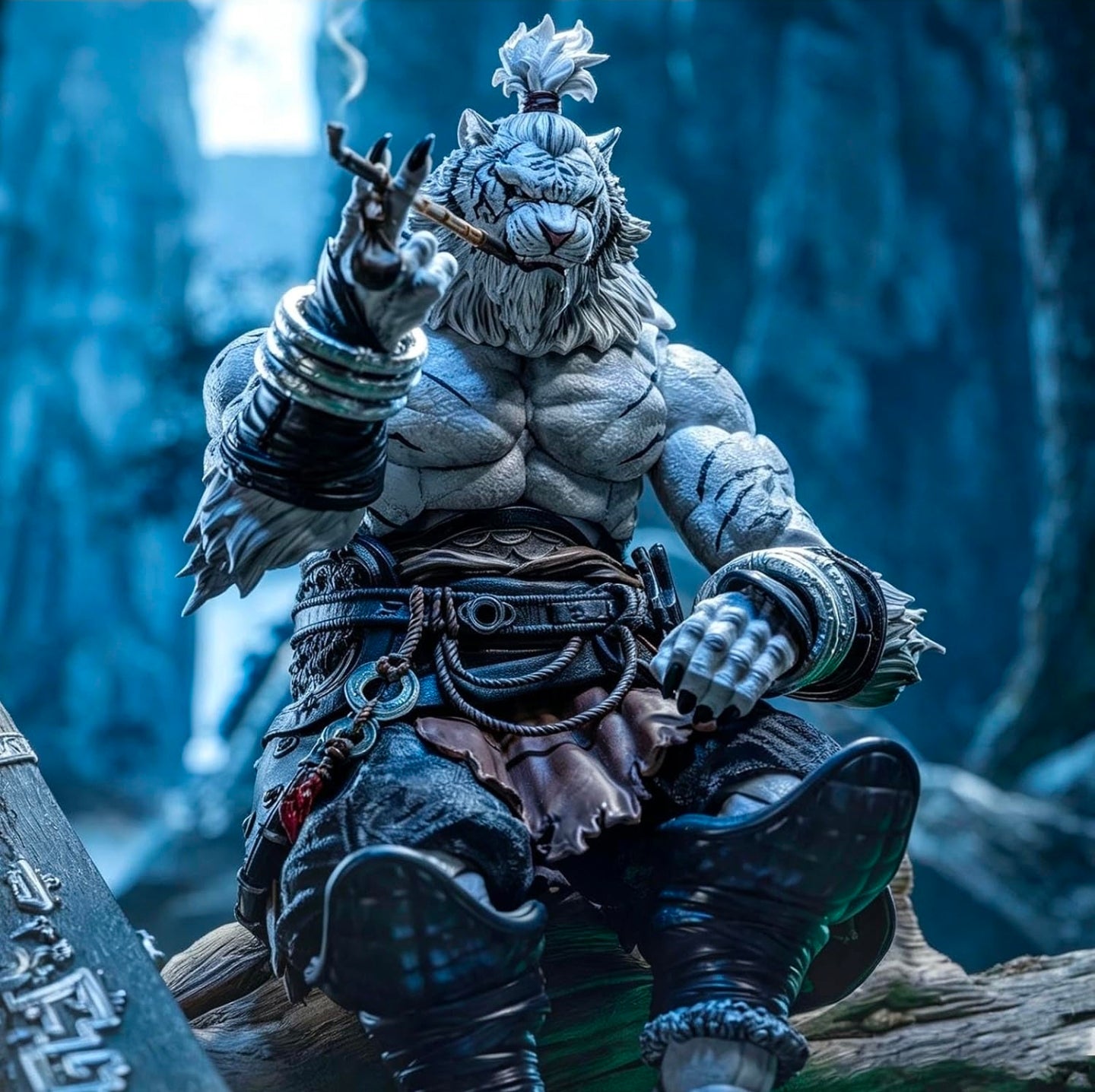 Weng The Blade Master Figura de Accion Furay Planet Maestro Union 23 Cm