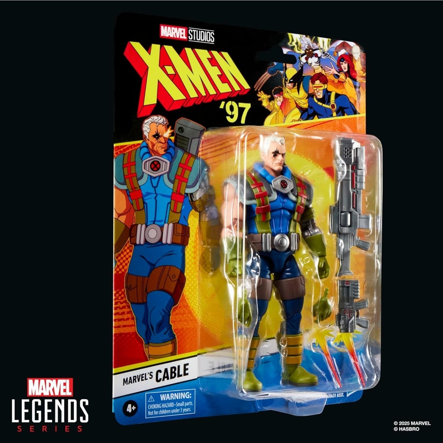 Cable Figura de Acción Xmen 97 Marvel Legends 17cm