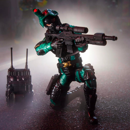 Night Viper Figura de Accion Cobra Gi Joe 187 Classified Series 15 Cm