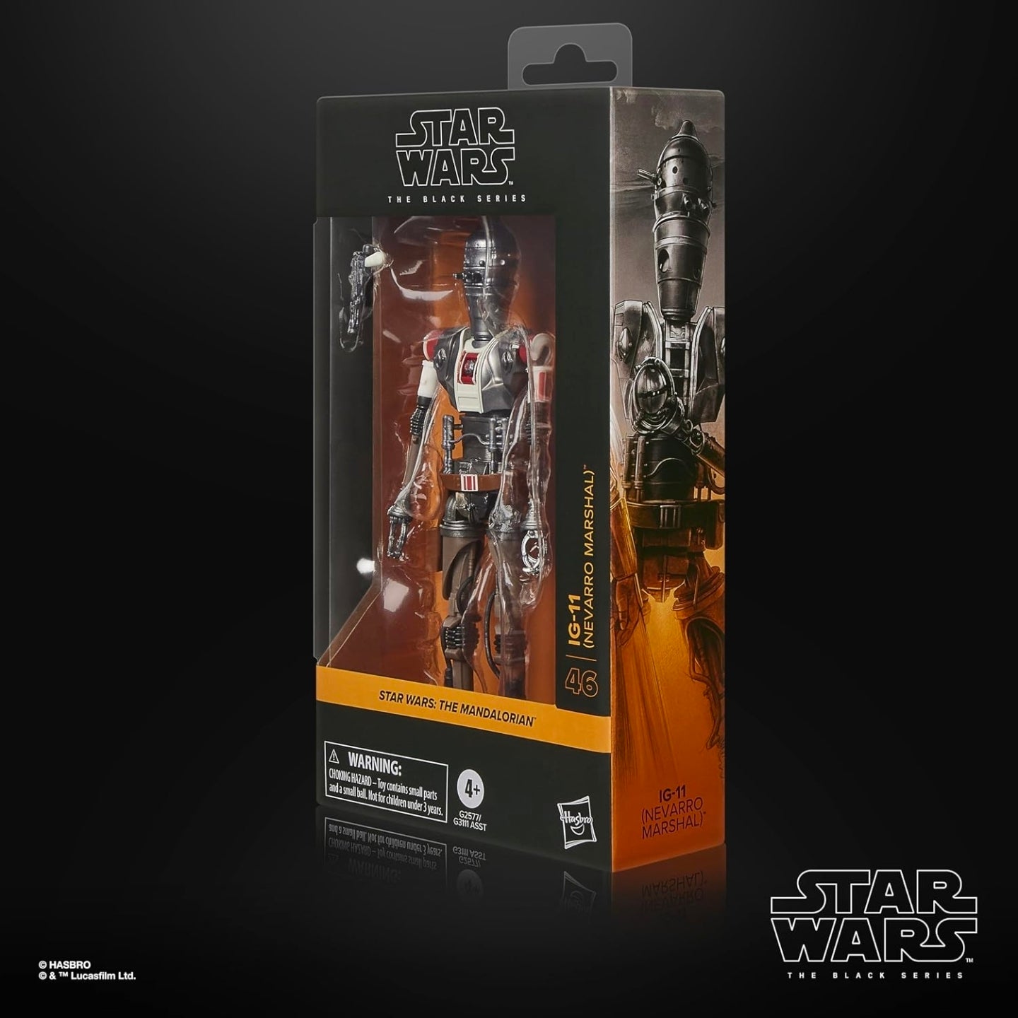 IG-11 Nevarro Marshal Figura de Acción The Mandalorian Star Wars Black Series 16 Cm