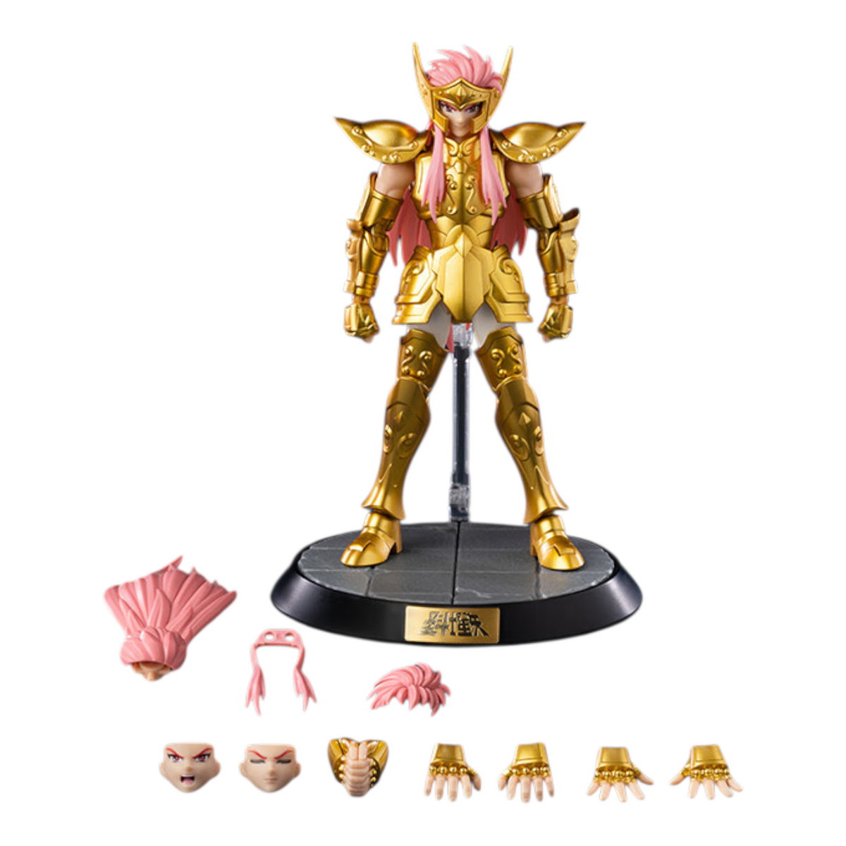 Aquarius Camus Figura de Accion Saint Seiya Blokees Champion Class 15 Cm