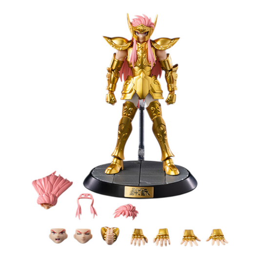 Aquarius Camus Figura de Accion Saint Seiya Blokees Champion Class 15 Cm