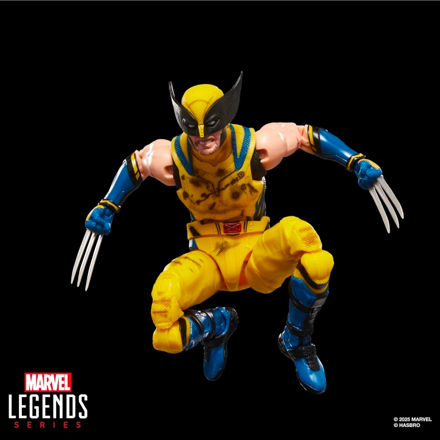 Wolverine Battle Damaged Figura de Accion Deadpool & Wolverine MCU Marvel Legends 16 Cm